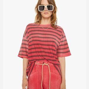 Dr Collectors "Model T. Hemp Stripes Sunfaded Dye Red"